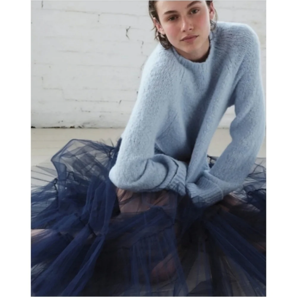 J.Crew Collection Tiered Tulle Maxi Skirt